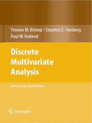 cover image of Discrete Multivariate Analysis